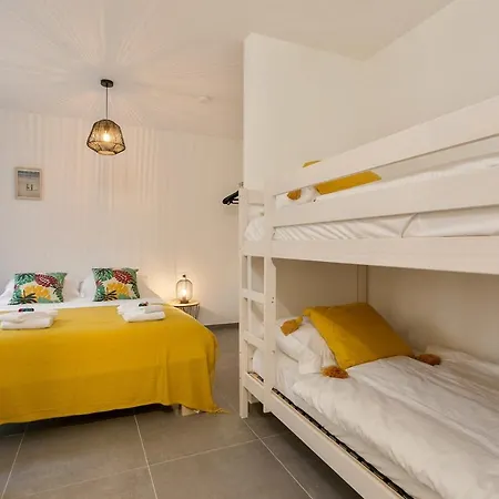 公寓 Delightful Family At Only 50 Meters From The Beach 德帕内